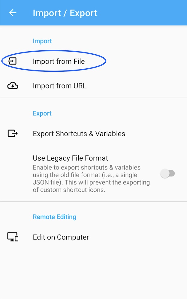 Android shortcuts: How to install addon (2/2)